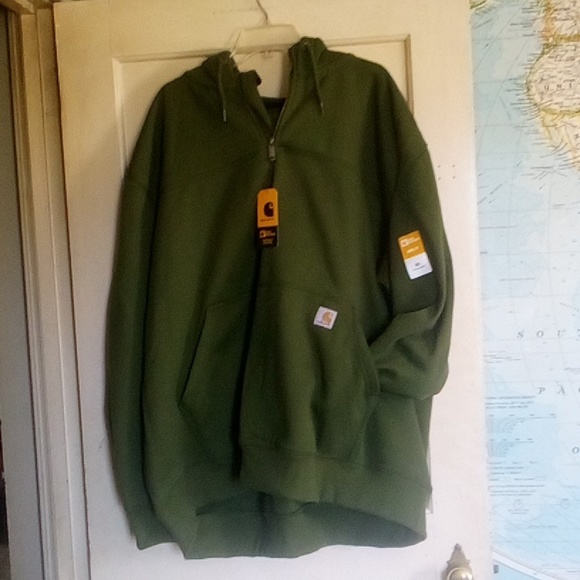 Carhartt Other - Carhartt Rain Defender pullover hoody with front pockets 4X new with tags
